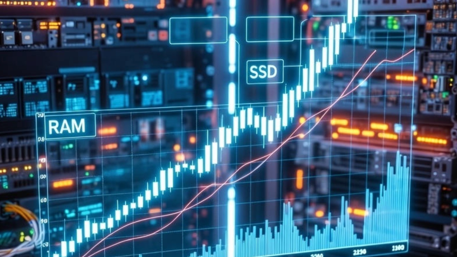 記憶體與儲存價格急升：AI熱潮下的投資機會