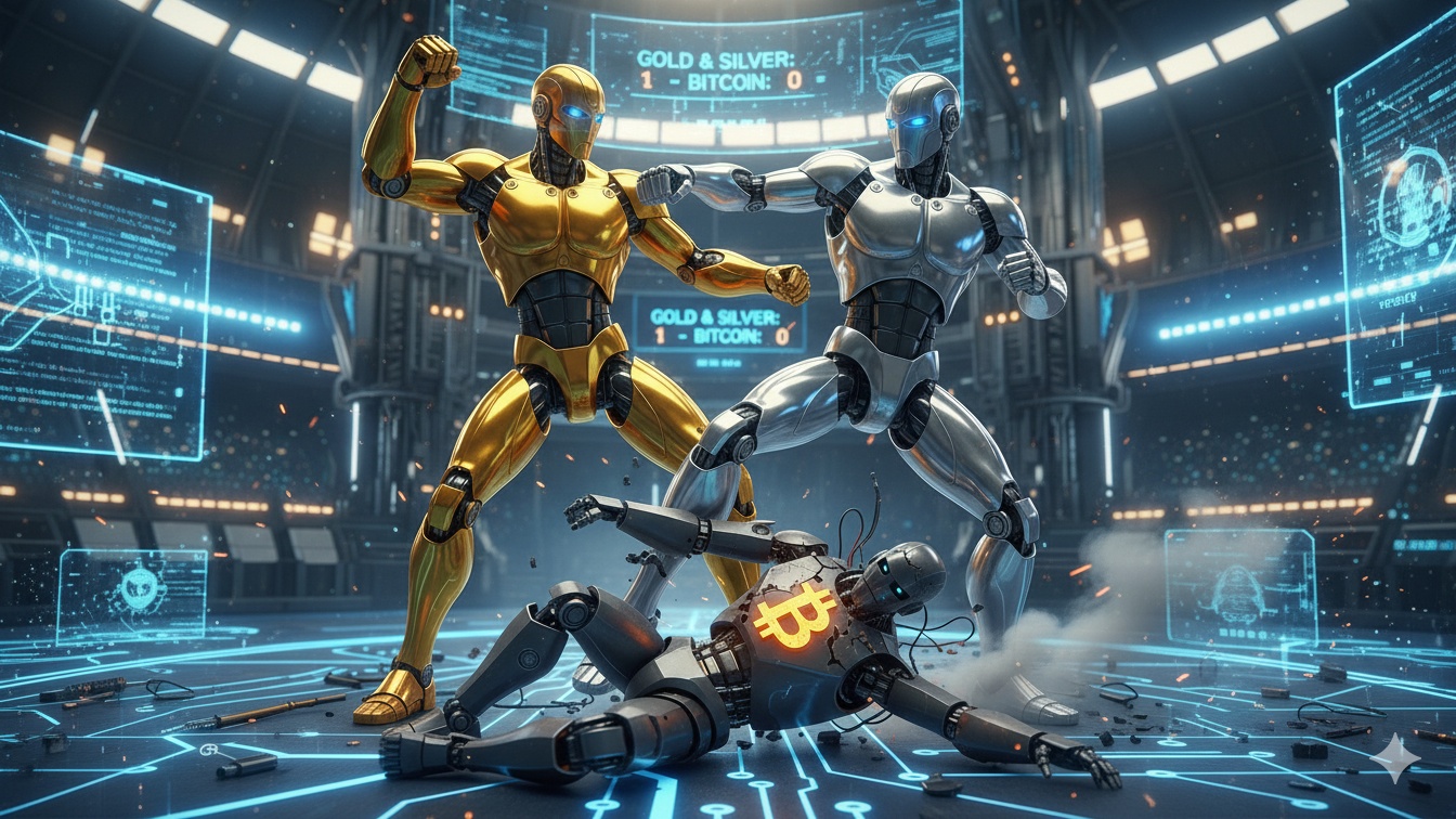 比特幣近期停滯不前，金銀卻爆升：兩者關係與投資啟示