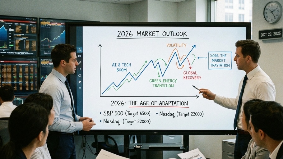 2026年全球股市走勢預測：基礎設施瓶頸下的先跌後升[修訂版]