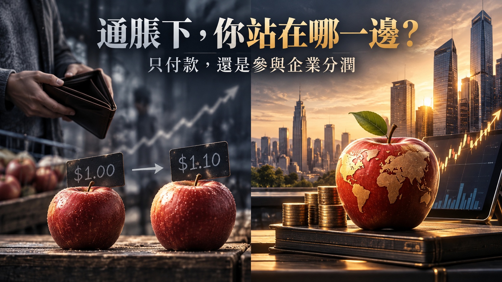 未持股票就不會輸？通脹不會問你同不同意