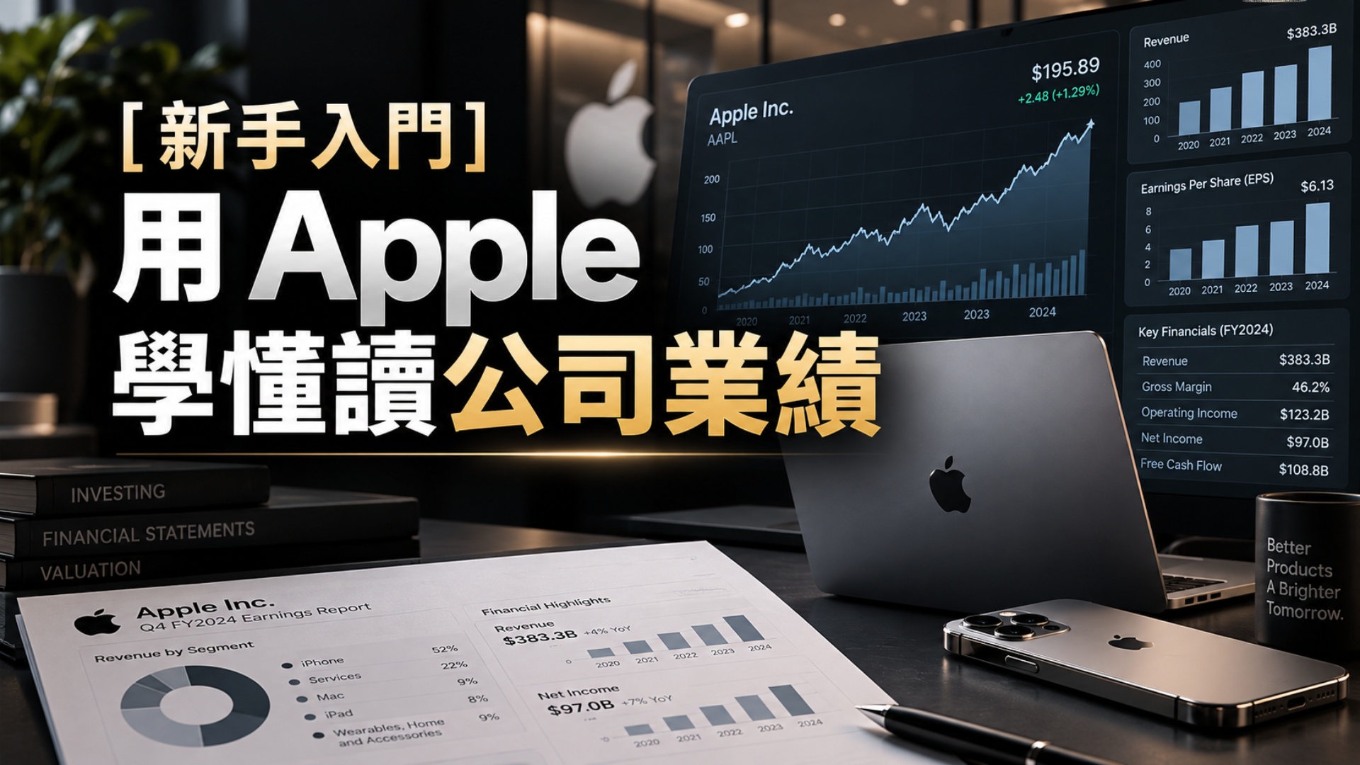 [新手入門] 用 Apple 學懂讀公司業績